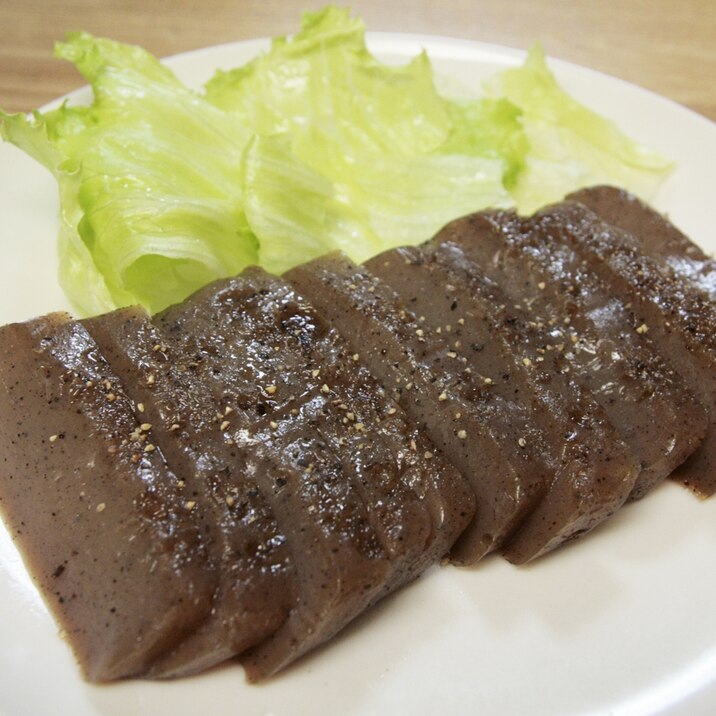 【オススメ】浸み浸み旨い♡低カロこんにゃくステーキ